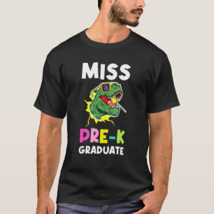 Camiseta Miss Pre K Graduada Preescolar 1