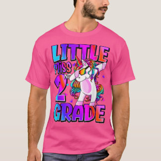 Camiseta Miss Unicornio de 2º Grado De Vuelta A La Escuela