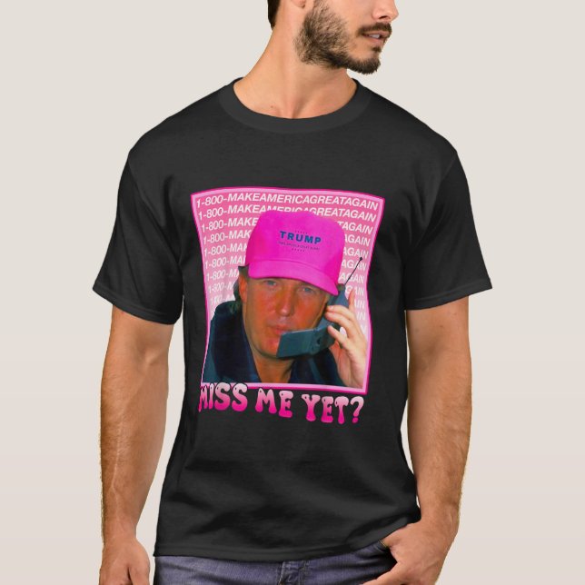Camiseta Miss Yo Y Donald Trump 2024 Con Llamada Telefónica (Anverso)