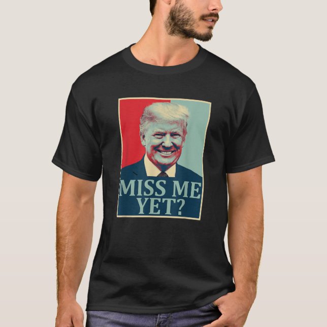 Camiseta Miss Yo Y Donald Trump 45° presidente Trump Sh (Anverso)