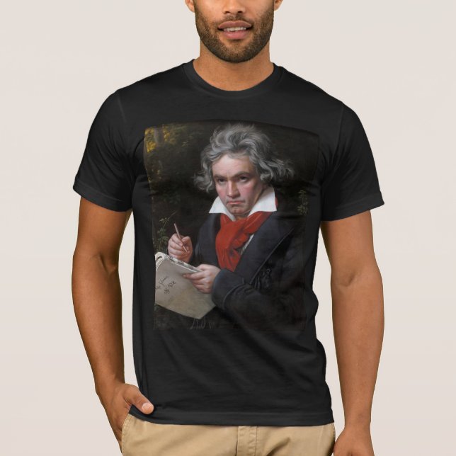 Camiseta Missa Solemnis: Música clásica de Ludwig Beethoven (Anverso)