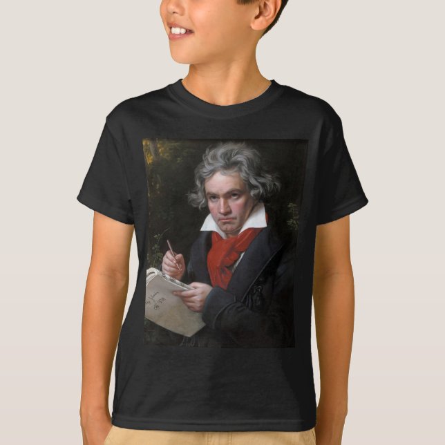 Camiseta Missa Solemnis: Música clásica de Ludwig Beethoven (Anverso)