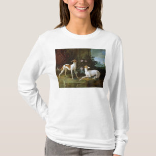 Camiseta Misse y Turlu, dos galgos de Louis XV