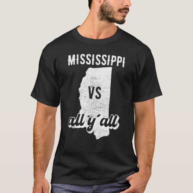 Camiseta Mississippi all y'all (Anverso)