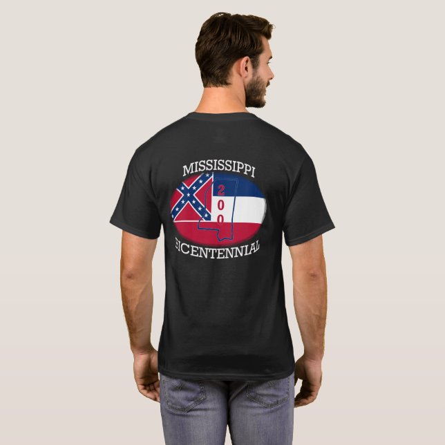 CAMISETA MISSISSIPPI BICENTENNIAL (Reverso completo)