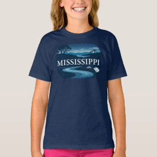 Camiseta Mississippi Estados Unidos de América
