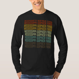 Camiseta Mississippi Gopher Frog Anfibio Retro