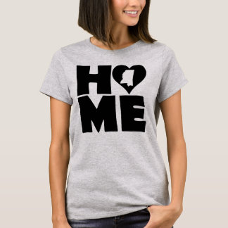Camiseta Mississippi Home Heart State Tees
