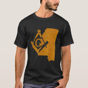 Camiseta Mississippi Masons Gran Lodge Freemason Padre