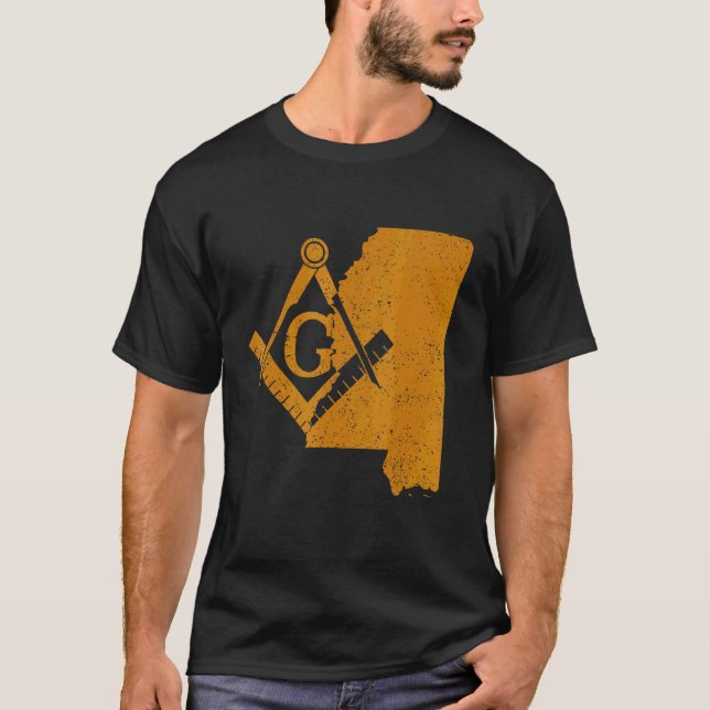 Camiseta Mississippi Masons Gran Lodge Freemason Padre (Anverso)