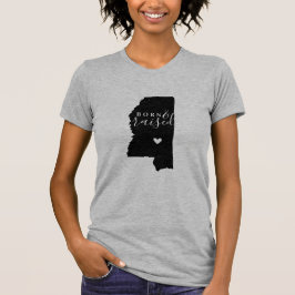 Camiseta Mississippi nació y creció el té estatal