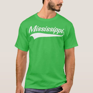 Camiseta MississippiMSThrowback DesignClassic 