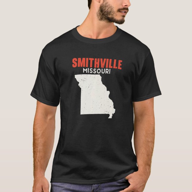 Camiseta Misso viaje de Smithville Missouri Estados Unidos (Anverso)