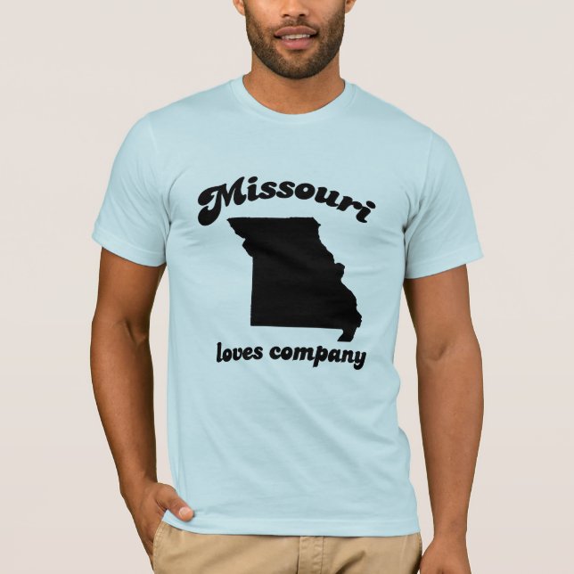 Camiseta Missouri ama a la compañía (Anverso)
