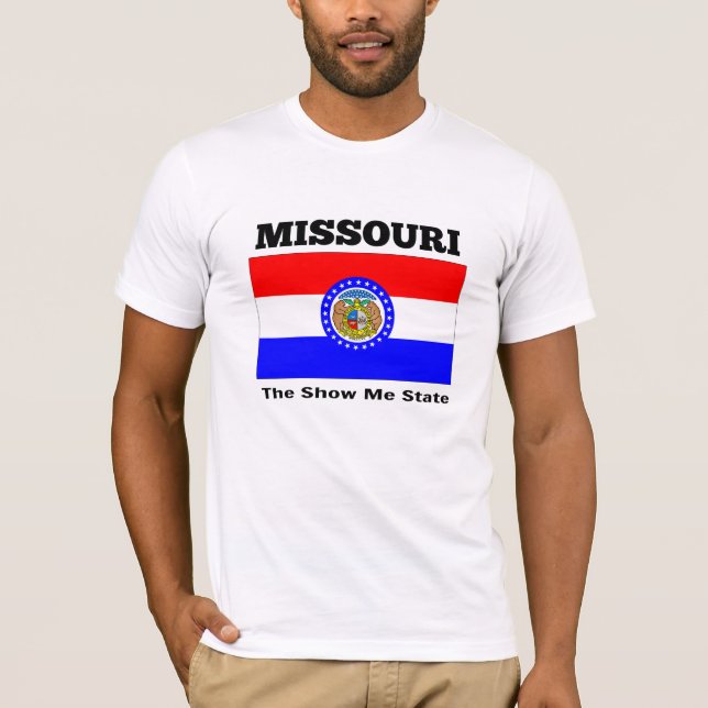 Camiseta Missouri, el show me state (Anverso)