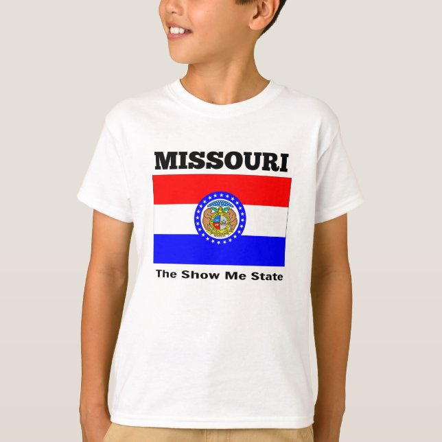 Camiseta Missouri, el show me state (Anverso)