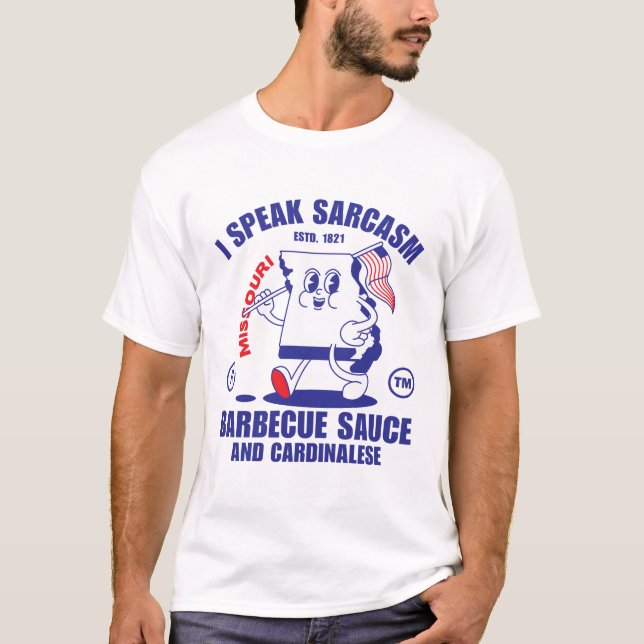 Camiseta Missouri: Hablo sarcasmo (Anverso)