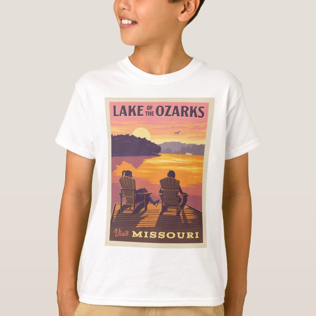 Camiseta Missouri | Lago de los Ozarks (Anverso)