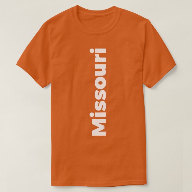 Camiseta Missouri on side  (Diseño del anverso)