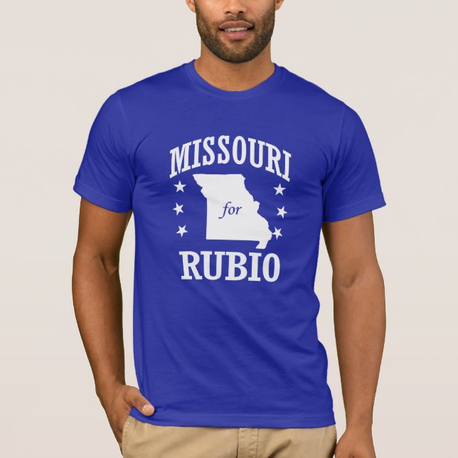 CAMISETA MISSOURI PARA RUBIO (Anverso)