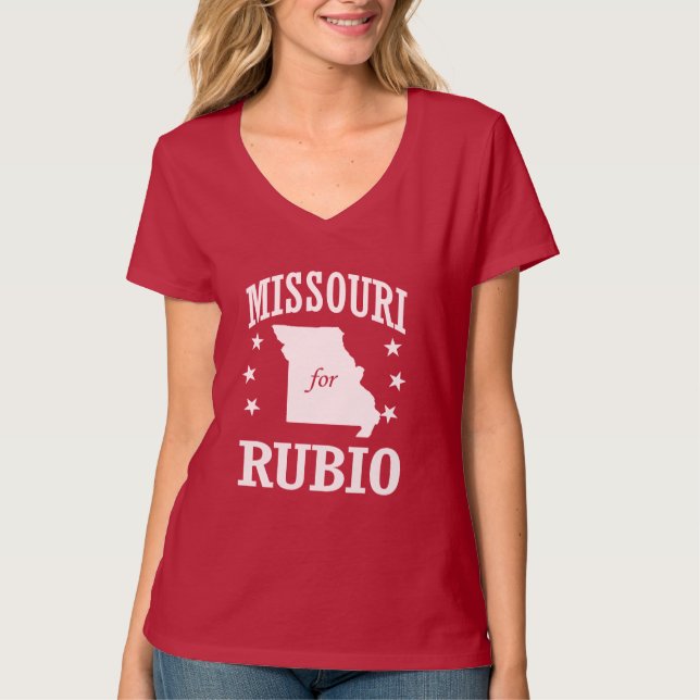CAMISETA MISSOURI PARA RUBIO (Anverso)