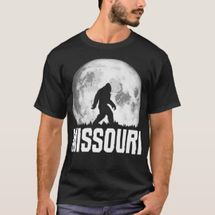 Camiseta Missouri Viñeta de pie de página completa de la lu