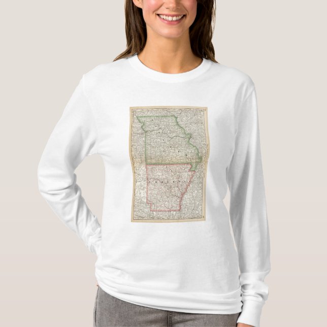 Camiseta Missouri y Arkansas (Anverso)