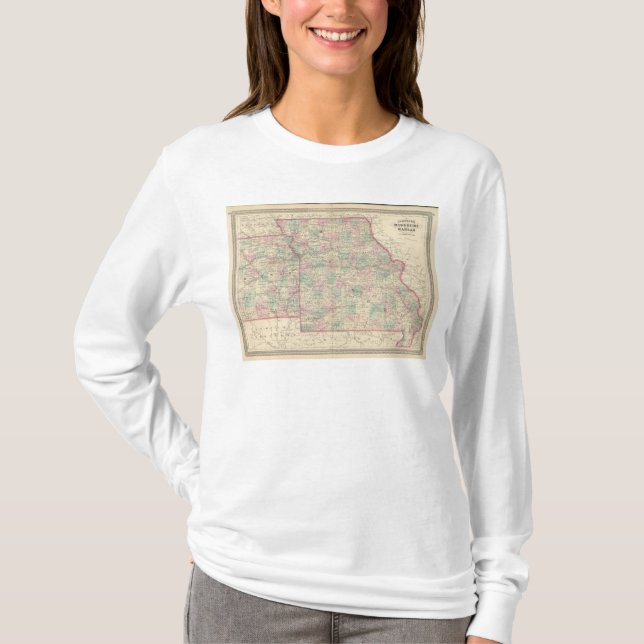 Camiseta Missouri y Kansas 2 (Anverso)