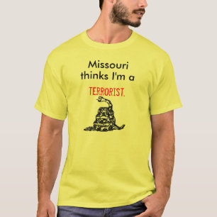 Camiseta Missouri y la serpiente