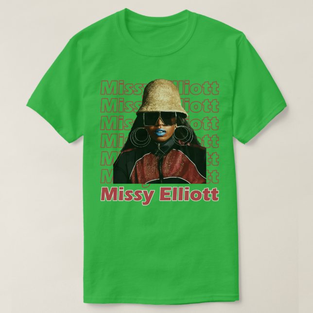 Camiseta Missy Elliot Red (Diseño del anverso)