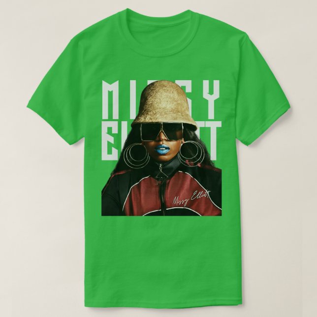 CAMISETA MISSY ELLIOTT RAPPER (Diseño del anverso)