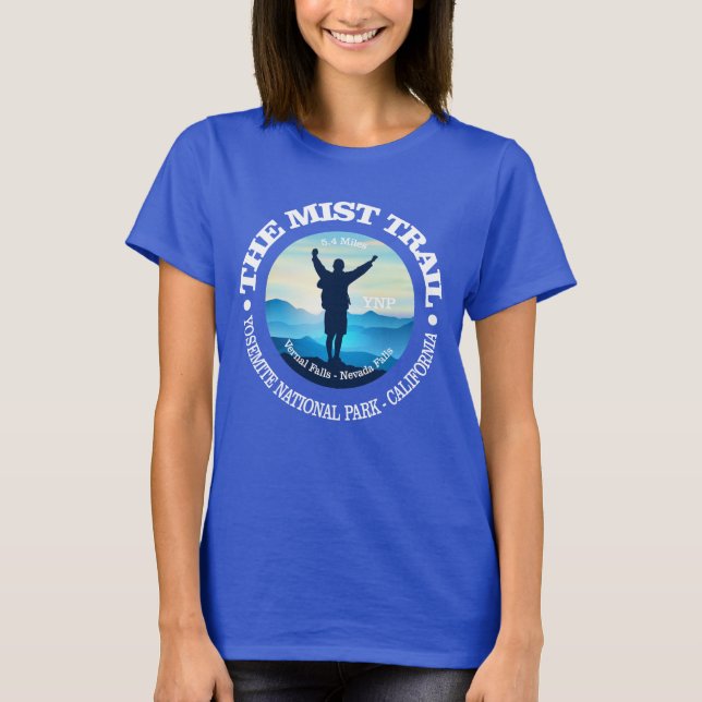 Camiseta Mist Trail (V) (Anverso)