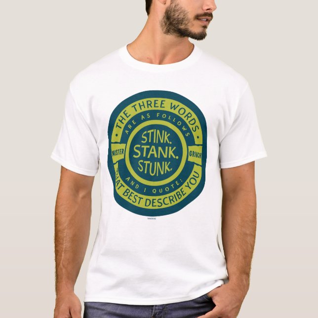 Camiseta Mister Grinch | Stank Stunk (Anverso)