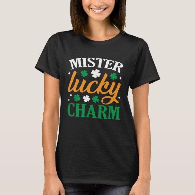 Camiseta Mister Lucky Charm Saint Patrick s (Anverso)