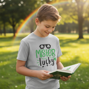 Camiseta Mister Lucky St Patrick T-Shirt para los niños
