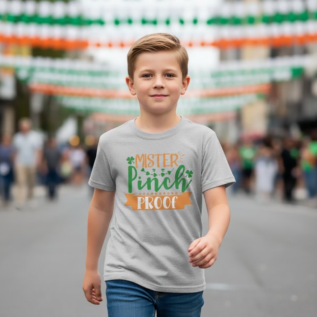 Camiseta Mister Pinch Proof St Patrick para Niños (Subido por el creador)