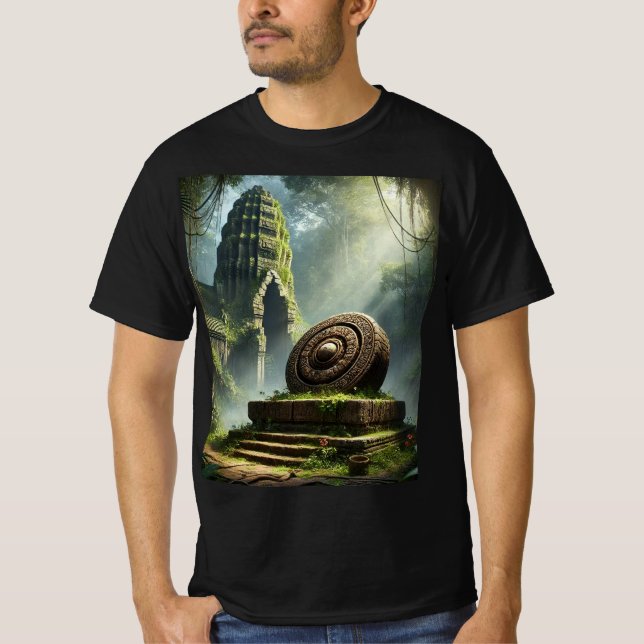 Camiseta "Misterio de la reliquia olvidada" (Anverso)