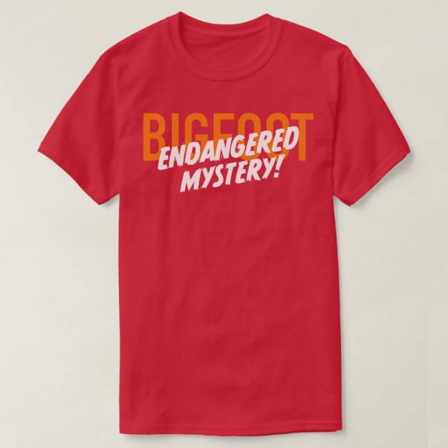 Camiseta Misterio en peligro (Diseño del anverso)