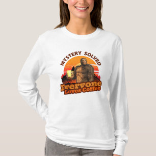 Camiseta Misterio Resuelto a Todos Les Gusta el Café Divert