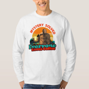 Camiseta Misterio Resuelto a Todos Les Gusta el Café Divert