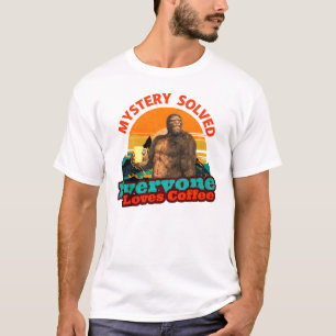 Camiseta Misterio Resuelto a Todos Les Gusta el Café Divert