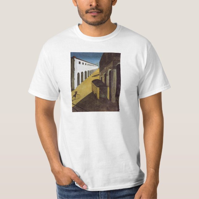 Camiseta Misterio Y Melancolía De Giorgio De Chirico (Anverso)