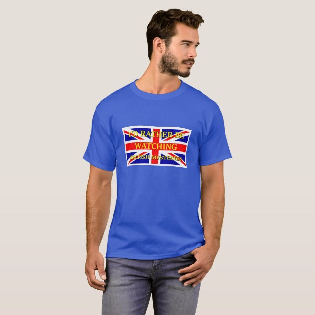 Camiseta Misterios británicos de observación (Anverso completo)