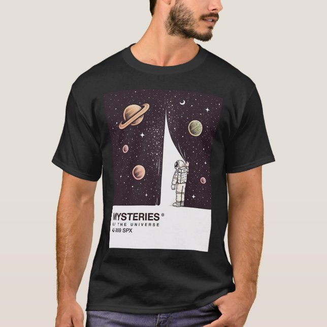Camiseta Misterios del Universo (Anverso)