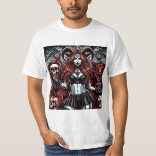 Camiseta Misterios Demoníacos: Arte Ocultista