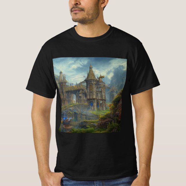 Camiseta Misterios más allá de las murallas del castillo (Anverso)