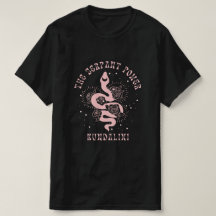Camiseta mística de los hombres con poder serpente