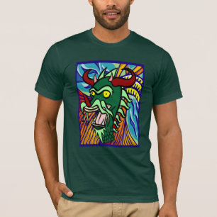 Camiseta mística del dragón