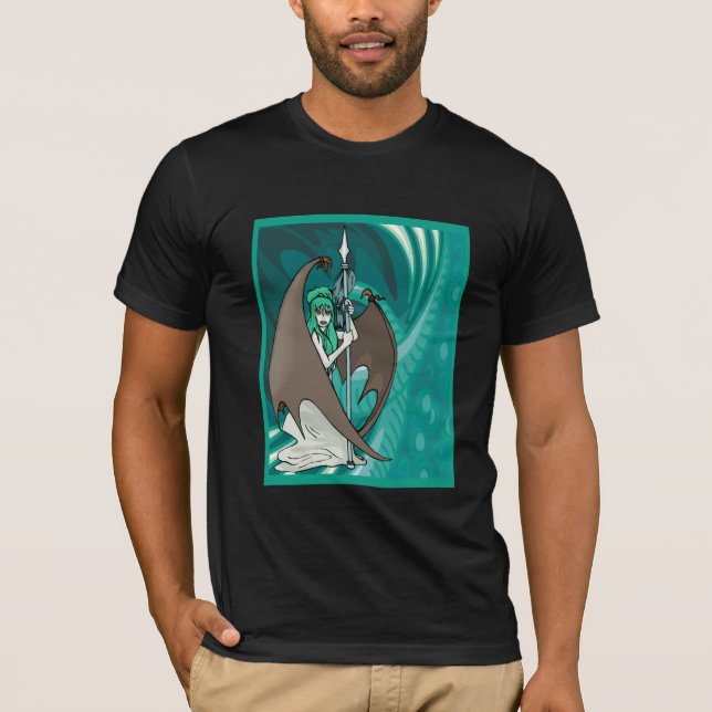 Camiseta mística para la bruja del mar (Anverso)