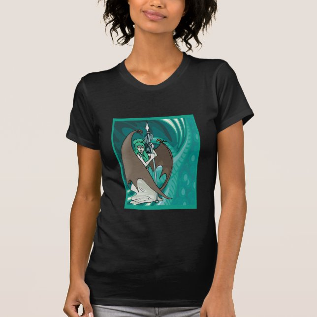 Camiseta mística para la bruja del mar (Anverso)